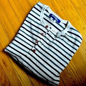 Junya Watanabe Striped Henley